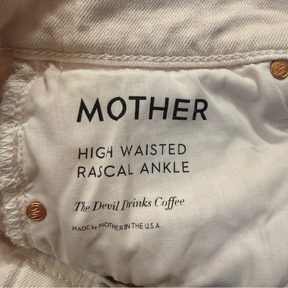 NWOT - MOTHER High Waisted Rascal Ankle - Picture 4 of 7